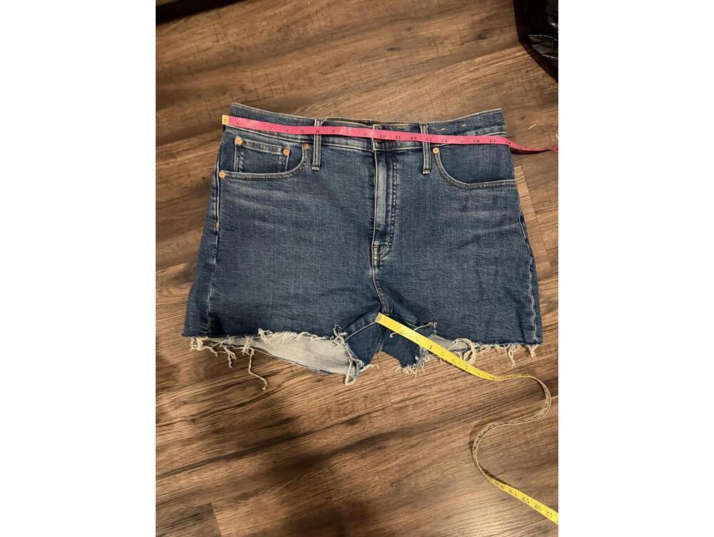 Madewell Stretch High-Rise Denim Shorts Size 31
